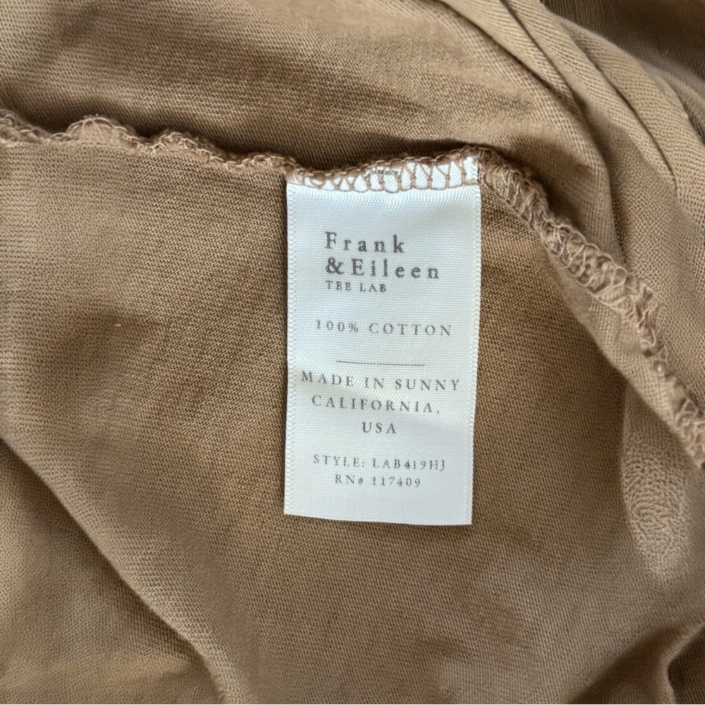 FRANK & EILEEN Harper Perfect Tee Maxi Dress in Cappuccino (S) - Picture 8 of 8